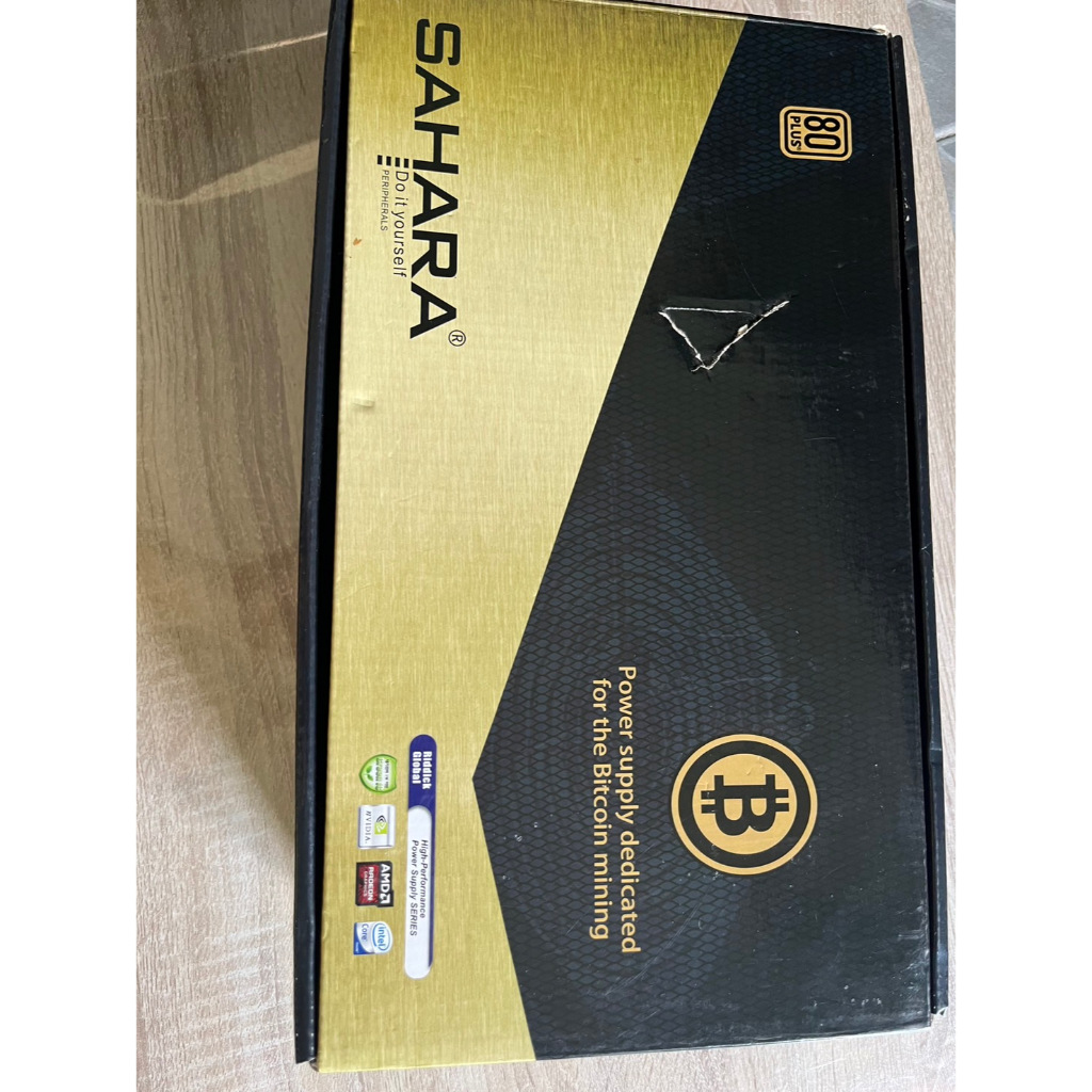 Power Supply SAHARA 1300W (80+Gold)มือสองใหม่