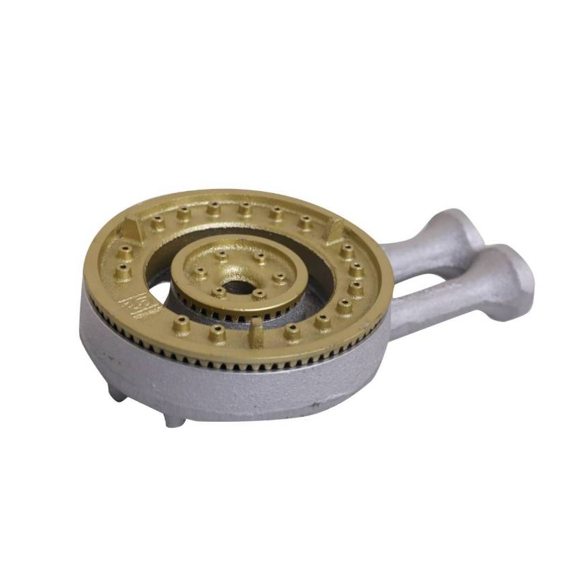 Lucky Flame เตาแก๊สชั้นเดี่ยวสีเทา หน้าสแตนเลส หัวเตาเหล็กหล่อขนาด 5 นิ้ว รุ่น LF-502MC รับประกันสปาร์ค 5 ปี - รูปที่ 6