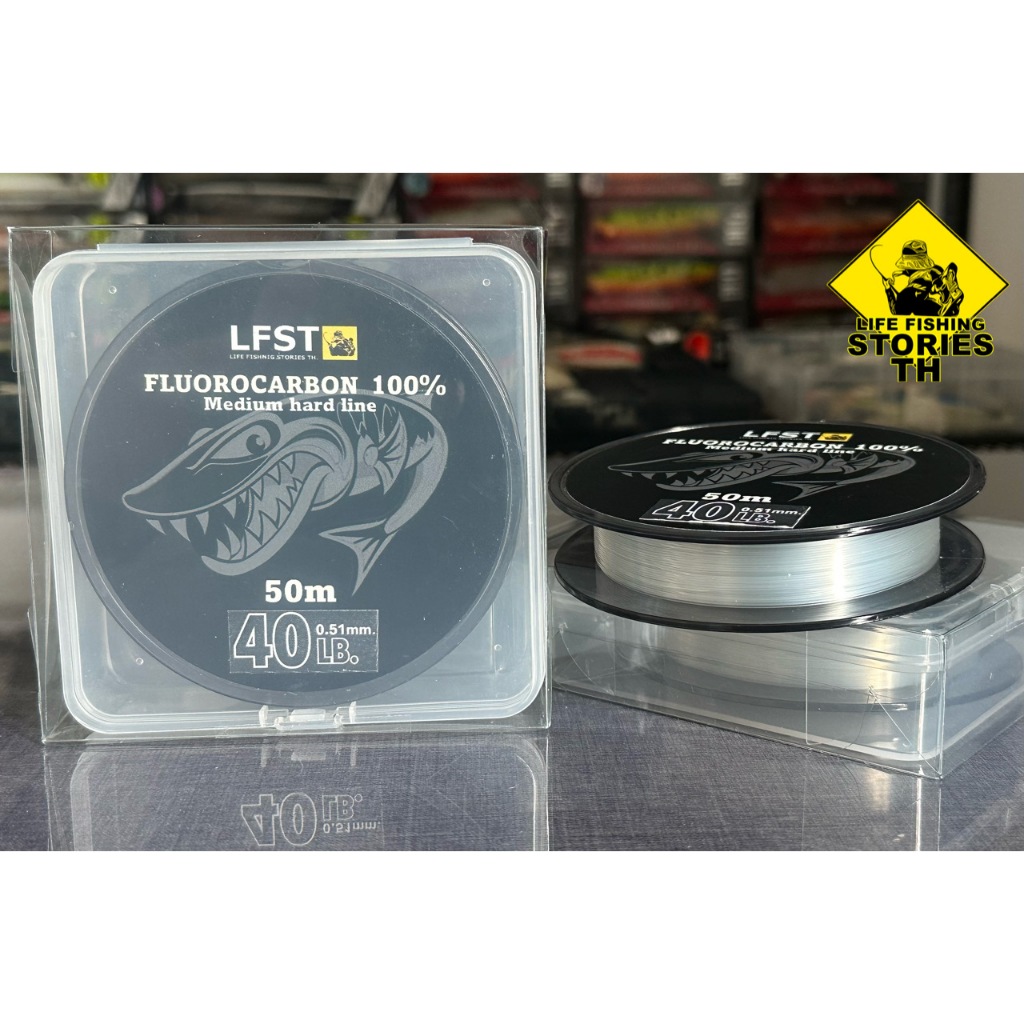 LFST FLUOROCARBON 100% ความยาว  50เมตร