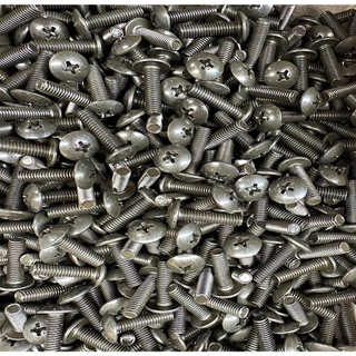 น๊อต JMT 3x6 mm ,M4x6,8,10,15,20,25,30,35,40 mm. น๊อตหัวร่ม น๊อตดำ สกรูหัวร่มดำ สกรูดำ น๊อตยึดลำโพง สกรูยึดลำโพง