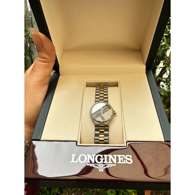 นาฬิกา Longines Titanium Lady watch แท้มือสองสภาพดี USED