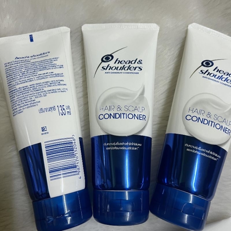 ครีมนวดผม เฮดแอนด์โชว์เดอร์ ขจัดรังแค ความมัน คัน  บนหนังศรีษะ anti dandruff conditioner head&shoulders 135 ml