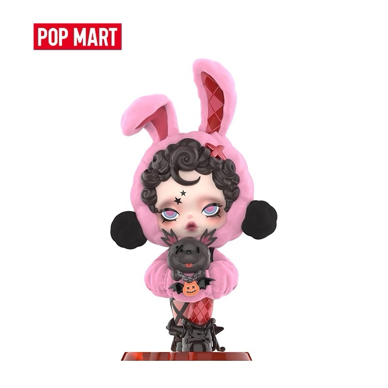 [พร้อมส่งในไทย] สกาวอุ้มหมูเด้ง POPMART SKULLPANDA Halloween Vistor Clearance Box