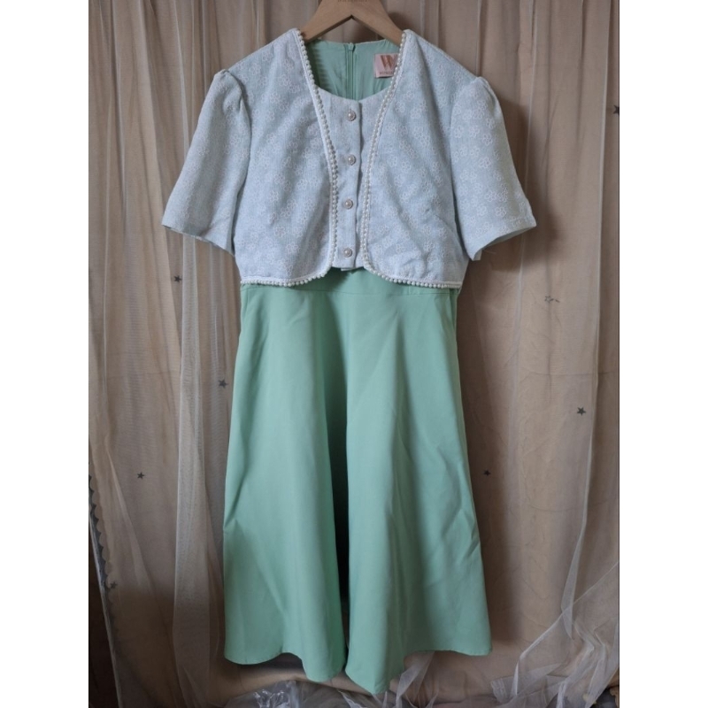 OCT03-ชุดเดรสมือสอง💚 ไซส์ 2XL