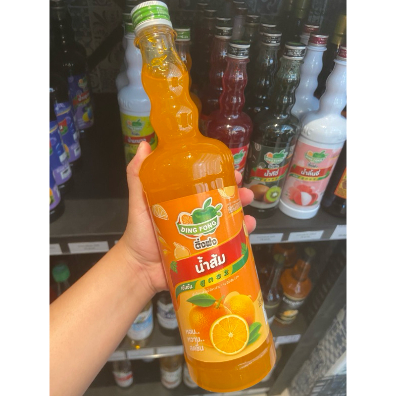 น้ำผลไม้ติ่งฟงเข้มข้น รสส้ม 760 ml