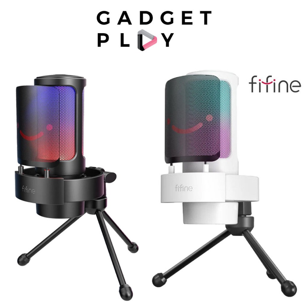 [กรุงเทพฯ ด่วน 1 ชั่วโมง] FIFINE A8V AMPLIGAME RGB GAMING USB CONDENSER MICROPHONE ประกันศูนย์ไทย 1 ปี