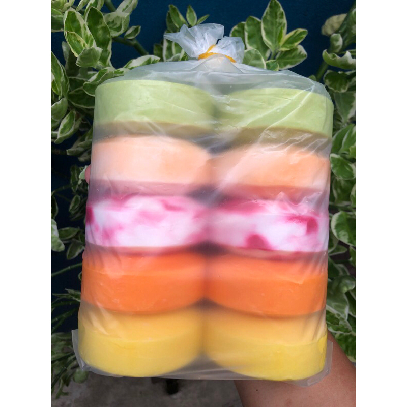 สบู่กลูต้า คละสูตร ก้อนใหญ่ๆฟองเยอะ