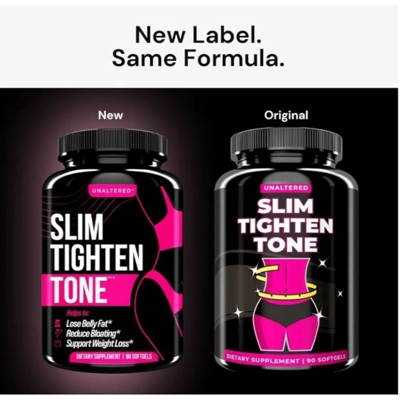 พร้อมส่ง Slim Tighten Tone : Belly Fat Burner for Women, 90 Softgels