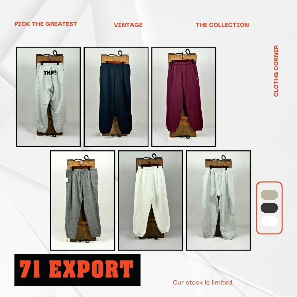 TNA Jogger Pants กางเกงวอร์มจ็อกเกอร์ กางเกงลำลองขายาว มี 5 แบบ SIZE S-2XL