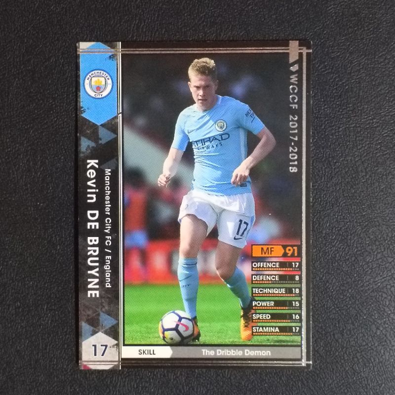 การ์ดฟุตบอล PANINI WCCF 2017-2018 SOCCER CARD