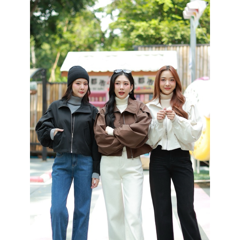 J032 - Nola jacket Jacket ทรงสุดเท่