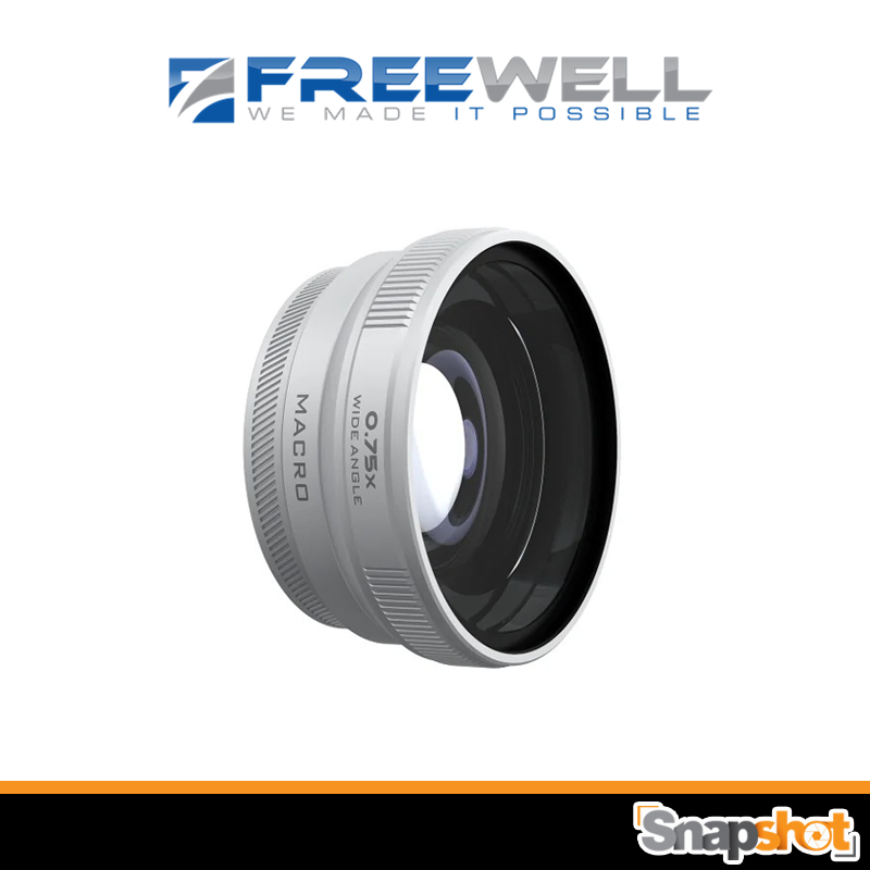 Freewell Fuji X100VI/X100V 2-in-1 Macro Wide Angle Lens [FW-FU-XMWA]