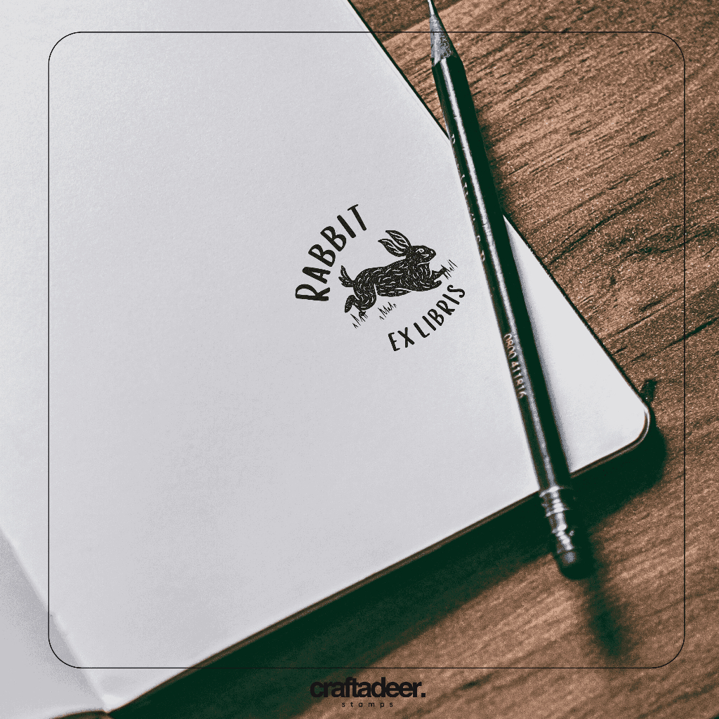 ตรายางปั๊มหนังสือชื่อตัวเอง Personalised Book Stamps ตรายางชื่อ ตรายางสั่งทำ
