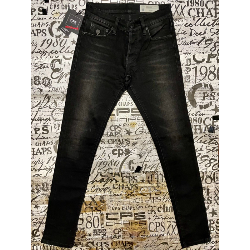 CPS CHAPS 2020 FADED BLACK JEANS JA102 SIZE 27 รุ่นพี่ตูน Bodyslam มือ 1 กางเกงยีนส์ชาย เดฟชาย ผ้ายื