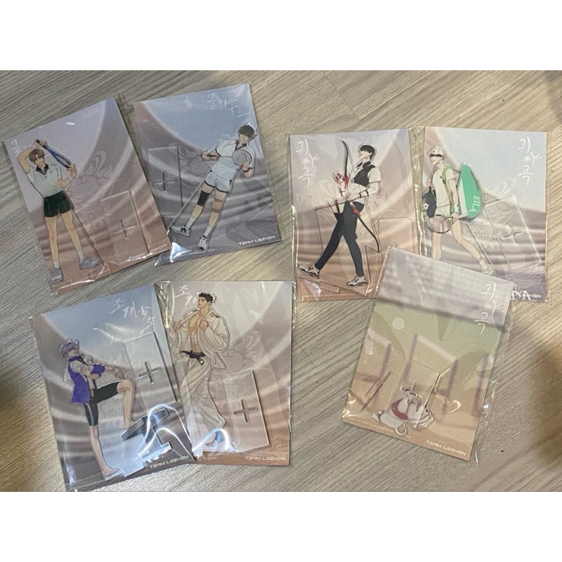Acrylic Standee team lezhin พร้อมส่งในไทย