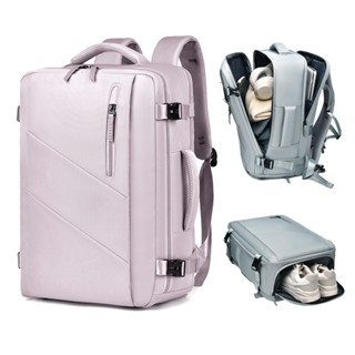 กระเป๋าเป้สะพายหลังเดินทางของผู้หญิง Shoebox กระเป๋าเป้สะพาย…