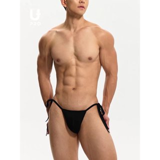 กางเกงในชาย รุ่นเชือกผูกด้านข้าง ซ้าย-ขวา ผ้า Spandex นุ่ม เ…