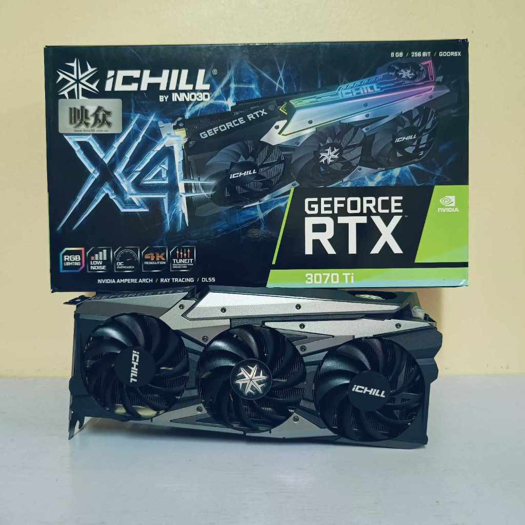 RTX 3070 TI INNO3D ICHILL X4 8GB GDDR6X