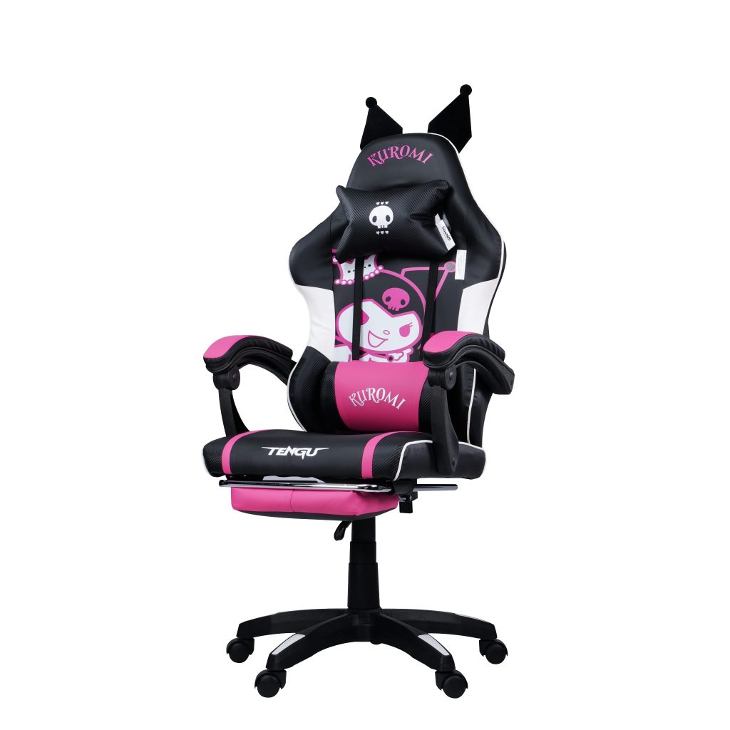 Tengu Sanrio Gaming Chair เก้าอี้เกมมิ่ง ซานรีโอ ลิขสิทธิ์แท้ (HelloKitty/Cinnamoroll/Kuromi)