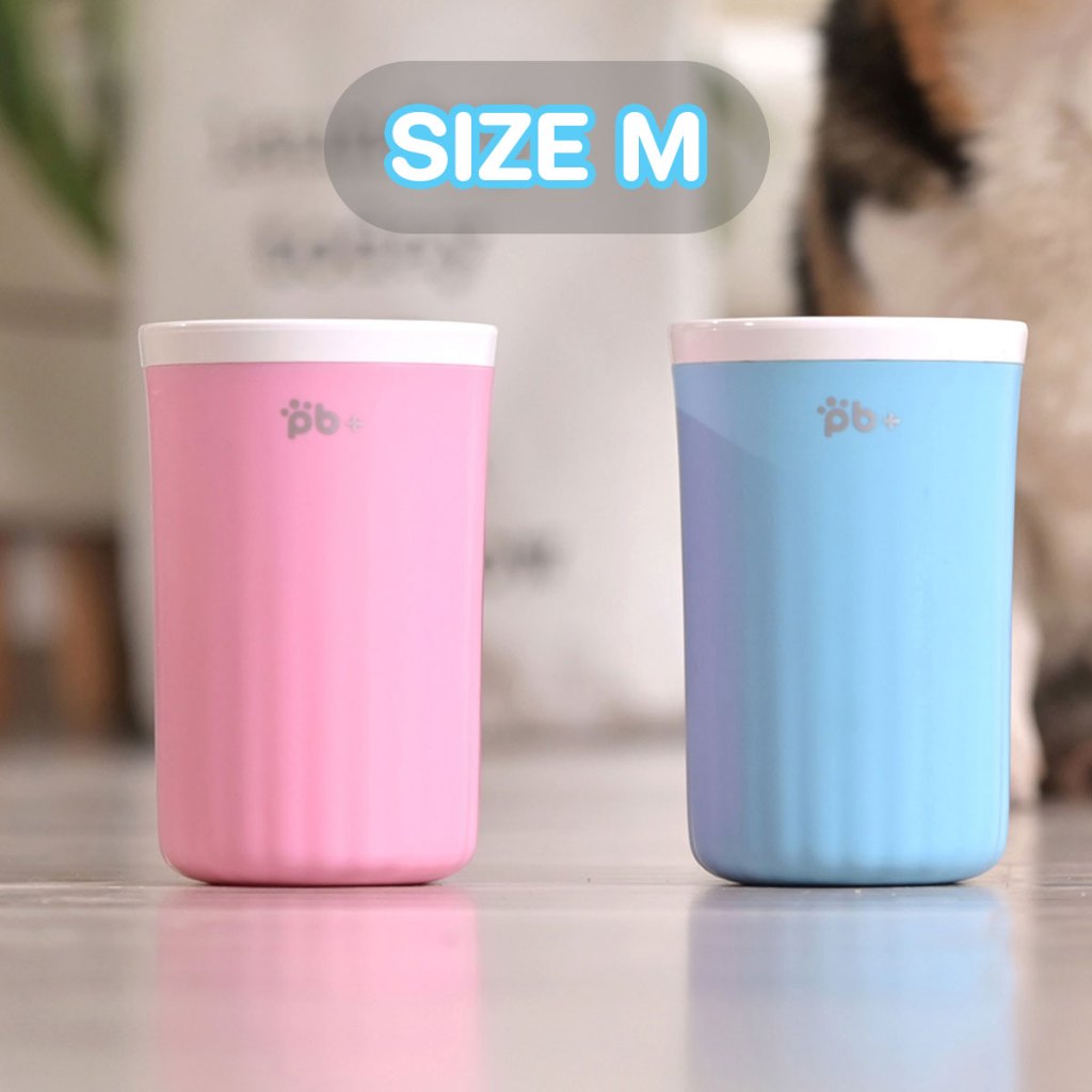 pb+ชุดอุปกรณ์ทำความสะอาดเท้าสัตว์เลี้ยง ทำความสะอาด 360 องศา Size S และ M เหมาะสำหรับสุนัขขนาดเล็กและใหญ่พร้อมส่งรังสิต - รูปที่ 4