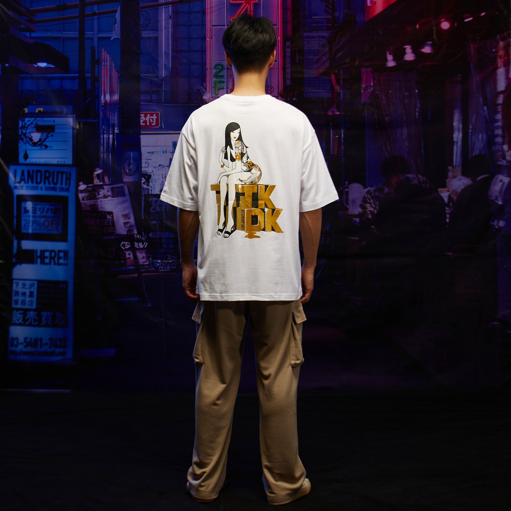 TOKIDOKI เสื้อยืด SHINAGAWA SPARK TEE