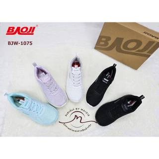 **BAOJI** [ลิขสิทธิ์แบรนด์แท้] (BJW-1075) รองเท้าผ้าใส่ทำงาน เหมาะกับ ยืน/เดินนานๆ เน้นเบา ส้นสูง 3.5 ซม.*ไซส์ 37-41*