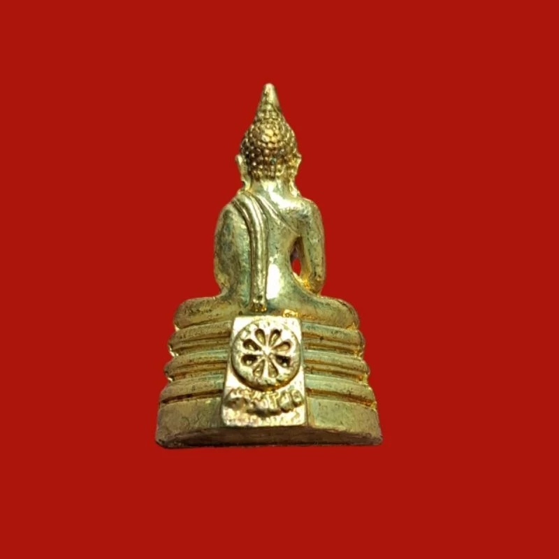 พระพุทธโสธร รุ่นสร้างอุโบสถ ปี 2539 กะไหล่ทอง thumbnail 4