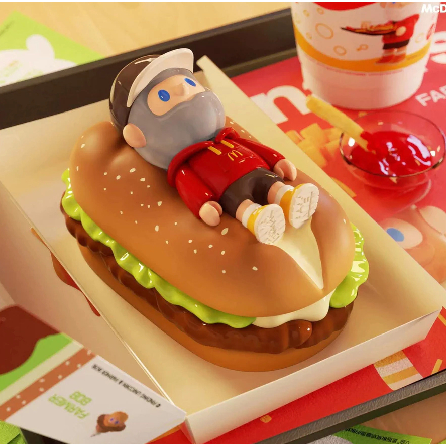 [พร้อมส่ง] Model: 𝗙𝗔𝗥𝗠𝗘𝗥 𝗕𝗢𝗕 𝘅 𝗠𝗰𝗗𝗼𝗻𝗮𝗹’𝘀 Burger Bob