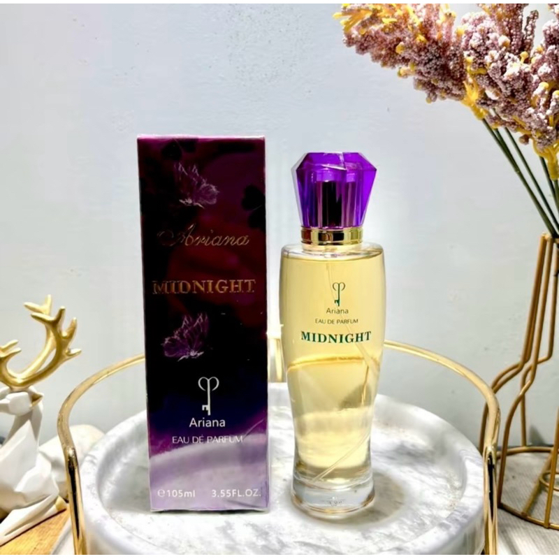 น้ำหอมเเท้กลิ่น MIDNIGHT ariana (งานอะรีอาน่า)105 ml. 🚗พร้อมส่ง ⚡️ส่งไว