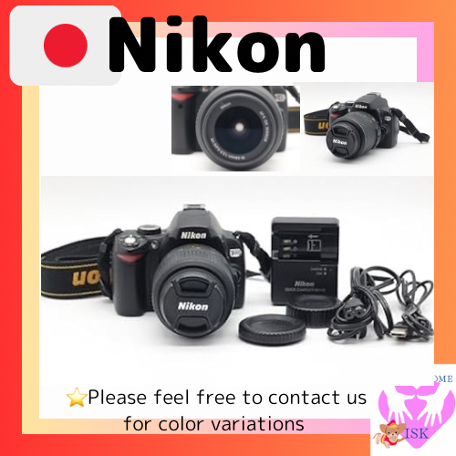 ชุดเลนส์ Nikon Digital Camera D60 D60Lk ส่งตรงจากญี่ปุ่นใช้
