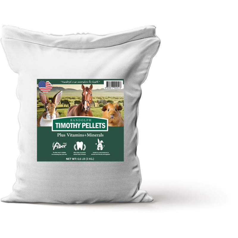 Timothy Pellets (หญ้าทิโมธีอัดเม็ดผสมวิตามินรวมและแร่ธาตุ)