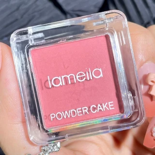 Lameila บลัชออนเนื้อแมท บลัชออนแก้มฉ่ำ บลัชออนโทนชมพูบาร์บี้เนื้อฝุ่น ชมพูนม ส้มพีช บางเบา กันน้ำ กันเหงื่อ ติดทน