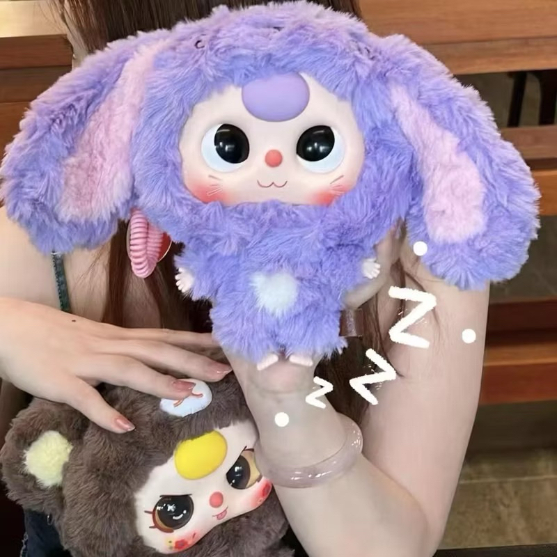 พร้อมส่งจากไทย แบบสุ่ม Baby Three Big head zipper bag รุ่นหัวโต เป็นกระเป๋ามีซิป