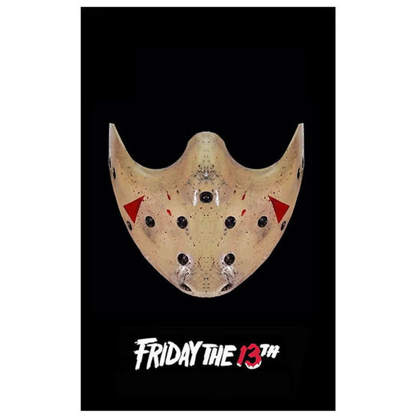 หน้ากากเจสัน Friday 13 Jason Voorhees Face Mask (1/1 Wearable)