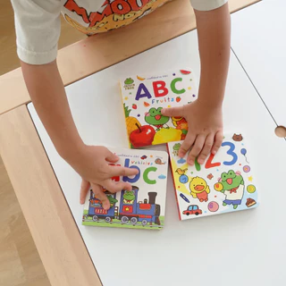 หนังสือบอร์ดบุ๊ค a-z ยานพาหนะ : เจสซี่หัดอ่าน ABC Vehicles (หนังสือเด็ก Jessie Frog)