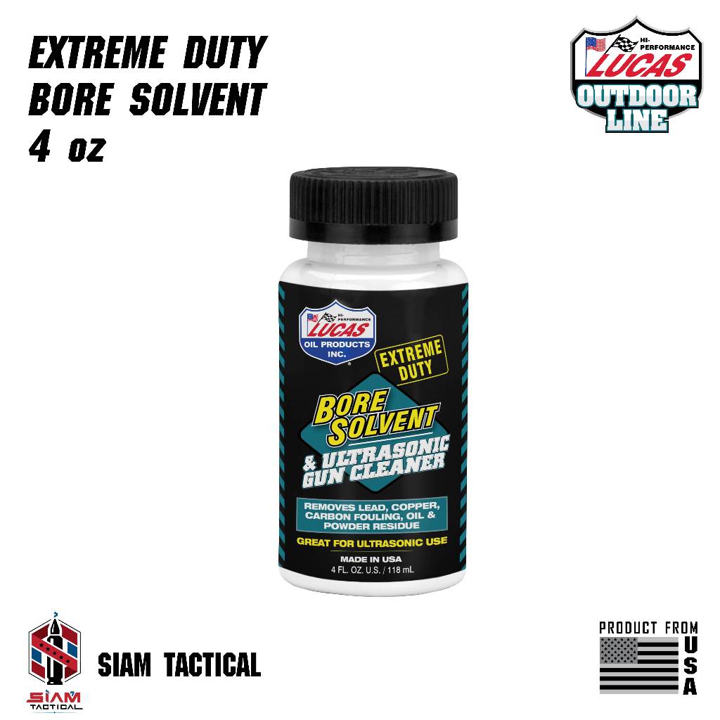 Lucas Oil - Bore Solvent ล้างคราบตะกั่ว ทองแดง คาร์บอน ที่ฝั่งลึก