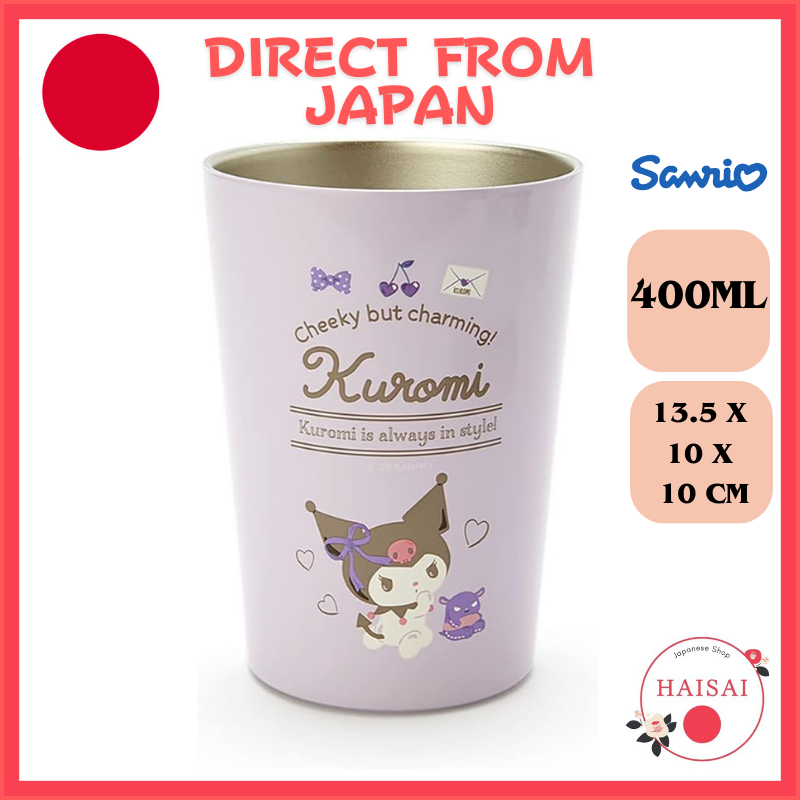 [ส่งตรงจากญี่ปุ่น] Sanrio (Sanrio) Sanrio Stainless Tumbler 400ml Purple Vacuum Kuromi Character 125229 Sanrio SANRIO (SANRIO) แก้วน้ําสแตนเลส 400ml สีฟ้าอ่อน สูญญากาศ Cinnamoroll Cinnamon Cinnamoroll ตัวละคร 125130 Sanrio (Sanrio) Sanrio Stainles