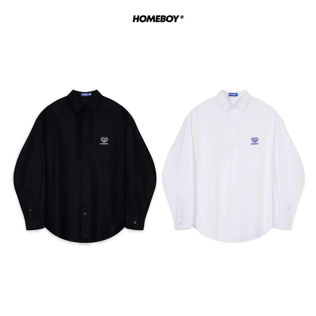 HOMEBOY เสื้อเชิ้ต oxford รุ่น HB.ICONIC.OVER.SHIRT