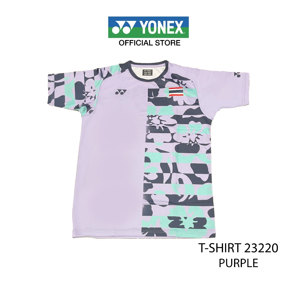 YONEX T-SHIRT 23220 เสื้อคอกลม เนื้อสัมผัสนุ่มสบาย เหมาะสำหรับสวมใส่ได้ทุกโอกาส