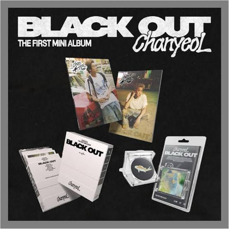 (พร้อมส่ง✨) Chanyeol - BLACK OUT ALBUM