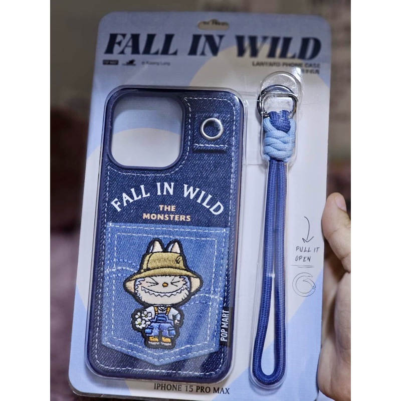 Labubu Fall in Wild iPhone case 15PM ของใหม่