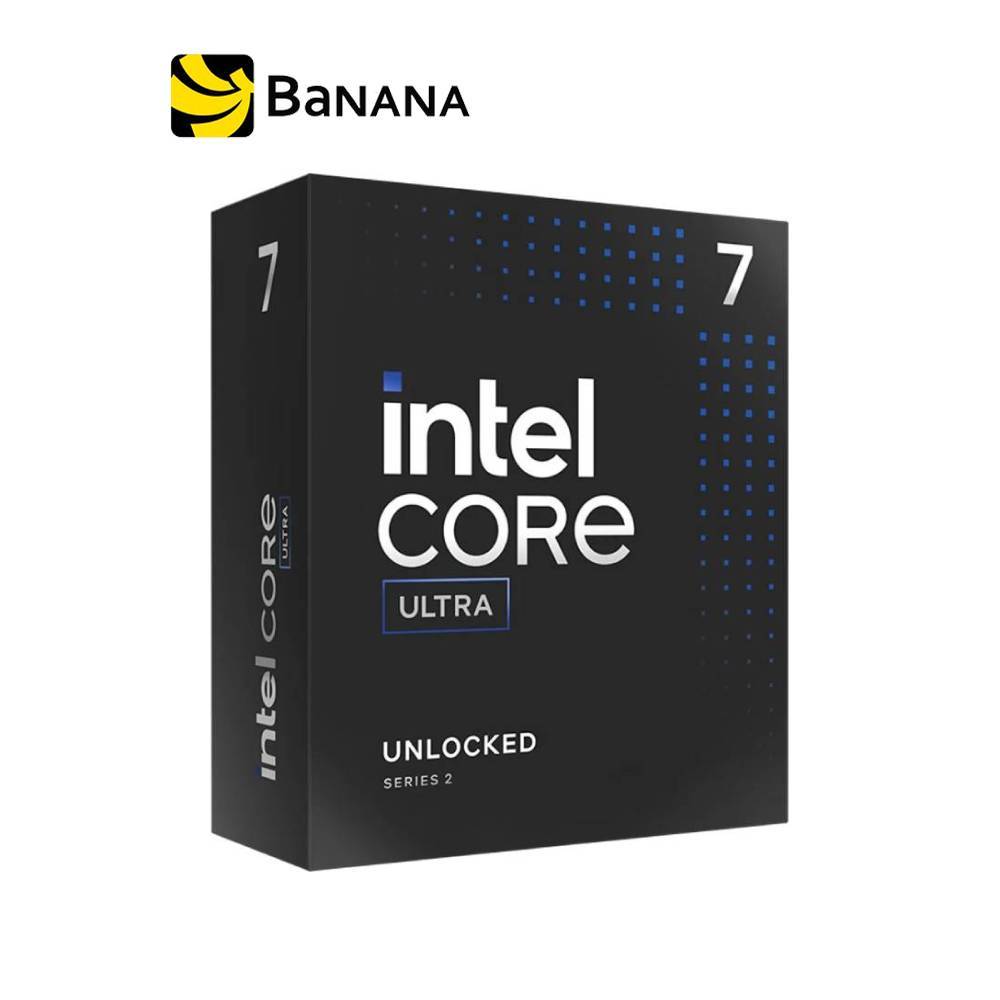 ซีพียู Intel Core Ultra 7 265K 3.90GHz 20C/20T 30MB LGA-1851 by Banana IT