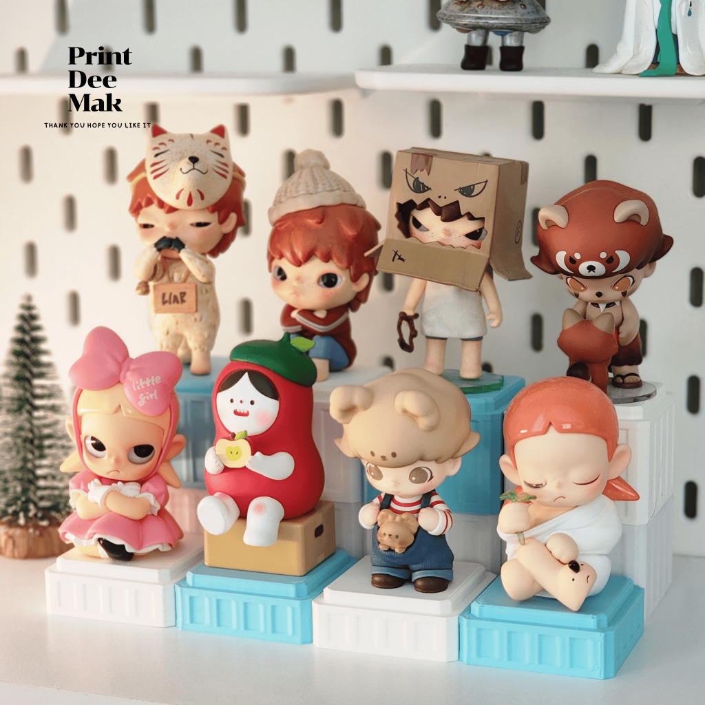 [กล่อง] ฐาน วาง โมเดล ArtToy Box ชั้นวางซ้อนทับได้หลายแบบ