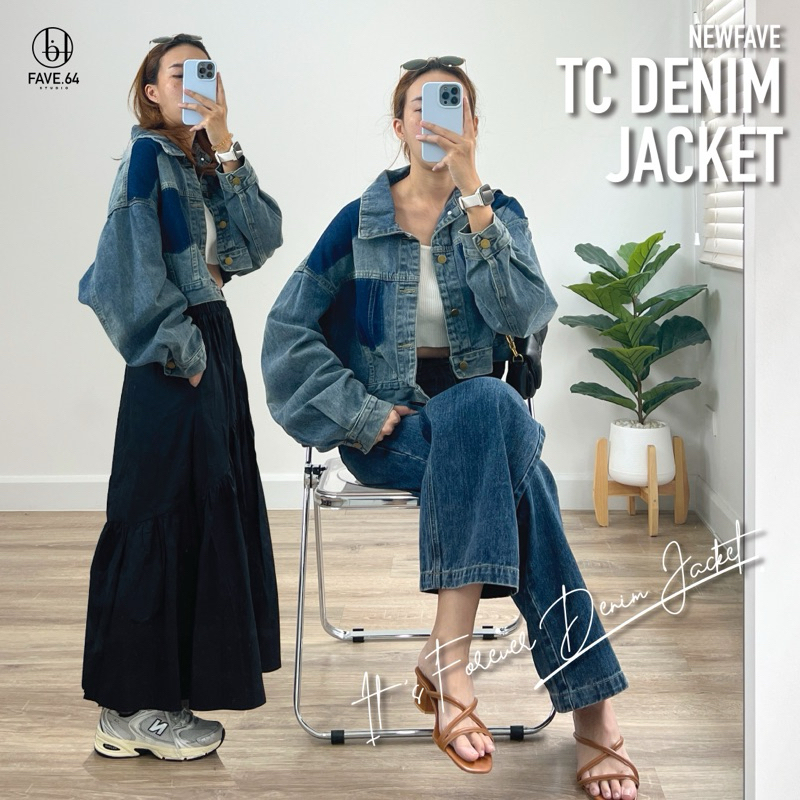 Denim Jacket เสื้อแจ็คเก็ตยีนส์
