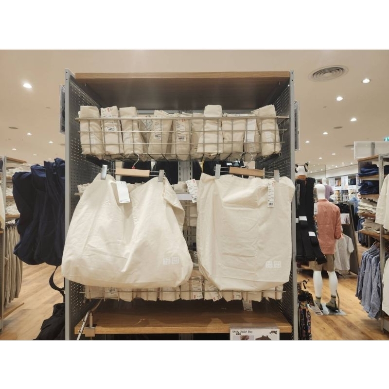 ของแท้กระเป๋าผ้า ถุงผ้า Uniqlo Eco Bag  ของแท้ราคาถูก