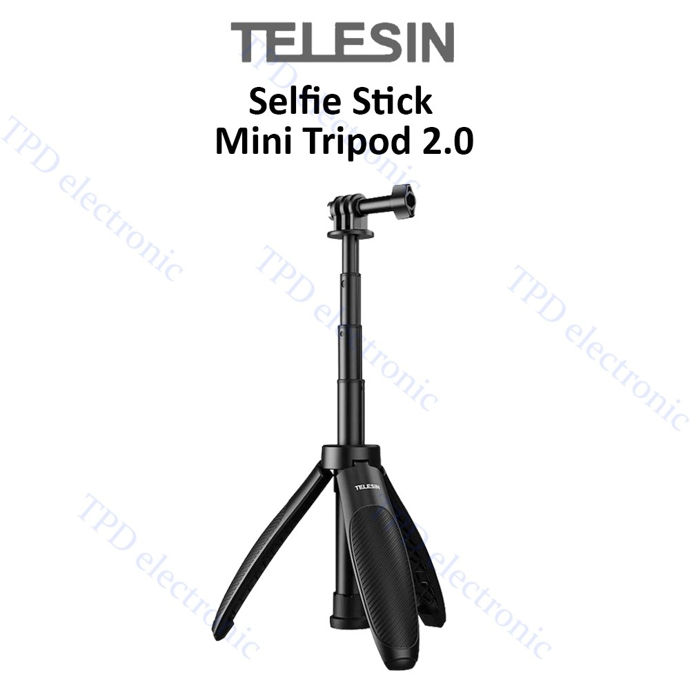 TELESIN Selfie Stick Mini Tripod 2.0 รุ่น S1-MNP-01  ขาตั้งกล้องเซลฟี่ขนาดเล็ก สำหรับ Gopro instra Osmo