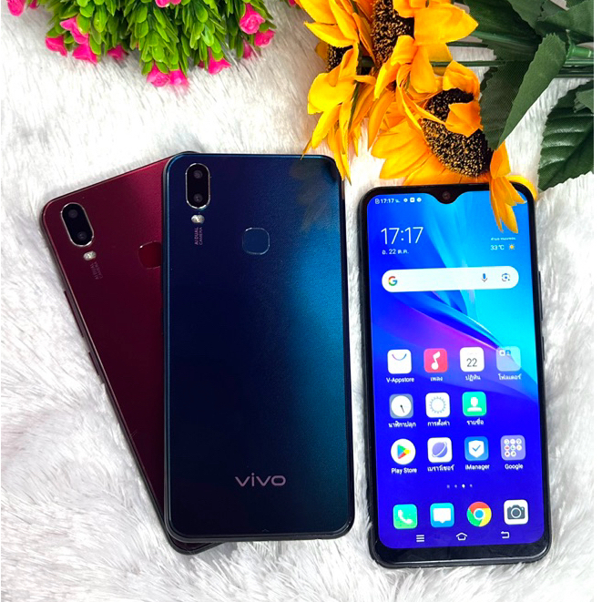 Vivo Y11 แท้มือสอง🌺แรม 3 รอม 32 กิ๊ก🌺หน้าจอใหญ่🌺ฟรีชุดชาร์จแถม