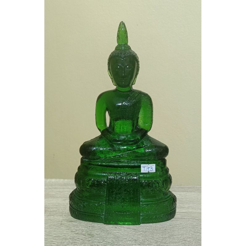 No. T/13 พิมพ์หน้าใหญ่ พระบูชา พระแก้วมรกต 25 พุทธศตวรรษ ปี พ.ศ.2500