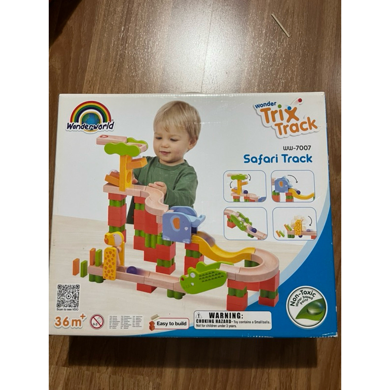 Wonderworld-Trix Track Safari Track(ww-7007) รางลูกแก้ว มือสอง สภาพใหม่