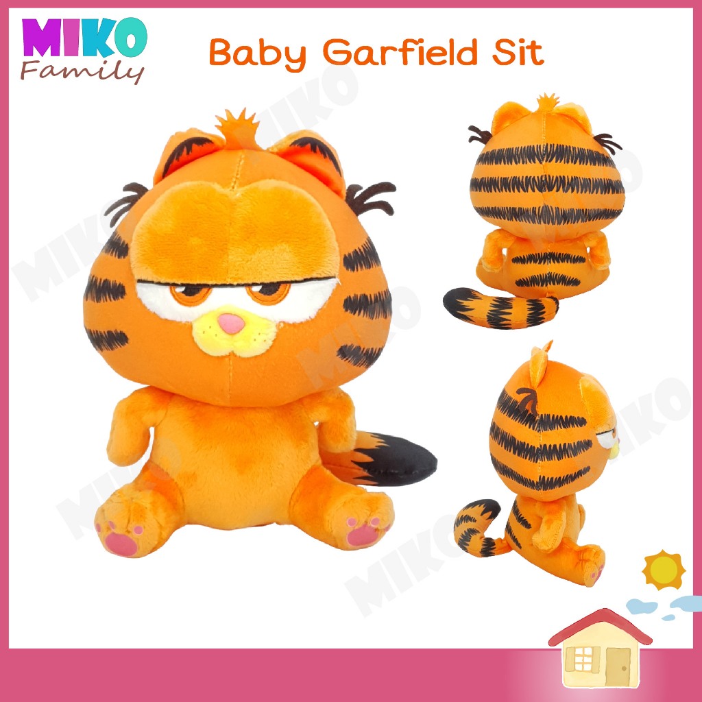 ตุ๊กตา Baby Garfield Sit แมวการ์ฟิลด์ ท่านั้ง / ของเล่น ของเล่นเด็ก ของขวัญ งานป้าย ลิขสิทธิ์แท้